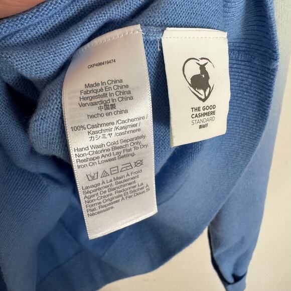 Madewell Cashmere Boxy Crewneck Pullover Sweater US Women's S - Picture 5 of 6